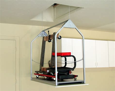 electric cargo box storage lift|off season garage storage lifts.